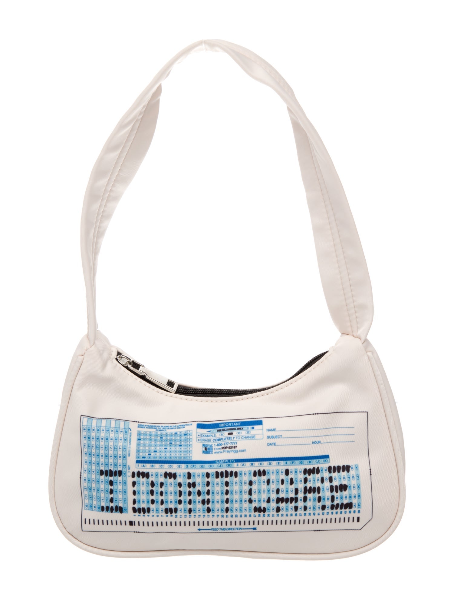 Praying Nylon Shoulder Bag w/ Tags