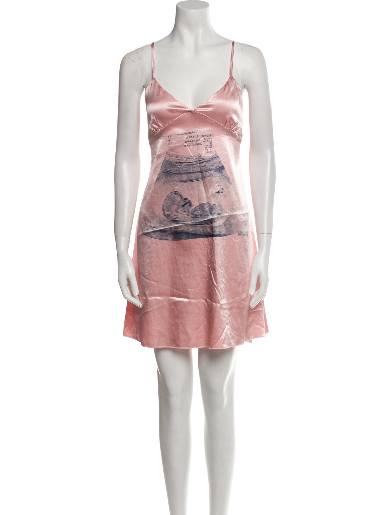 Praying Printed Mini Dress