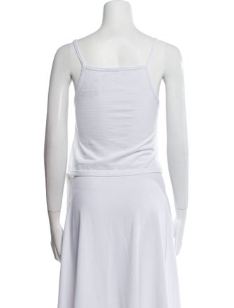 Praying Graphic Print Square Neckline Top