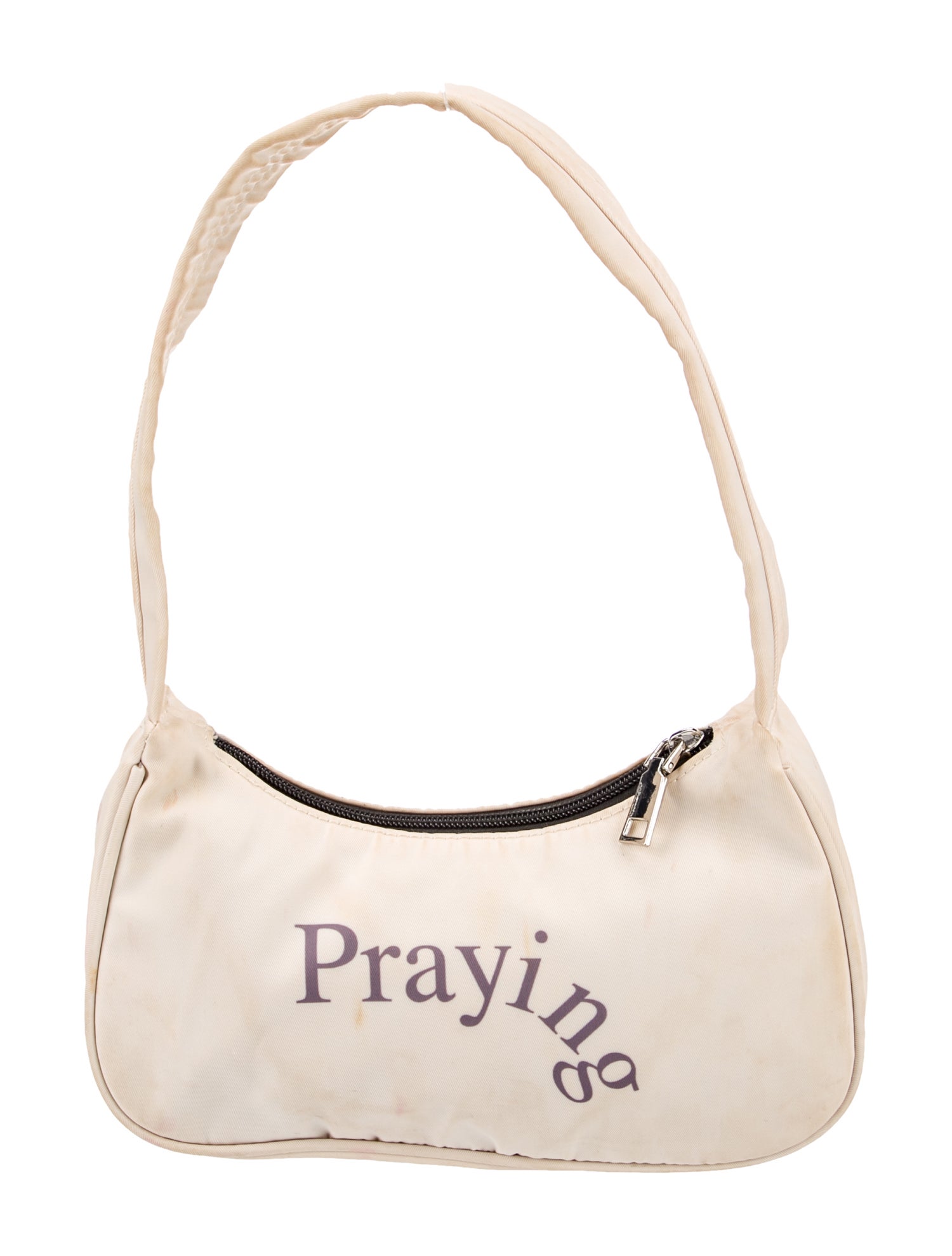 Praying Nylon Shoulder Bag