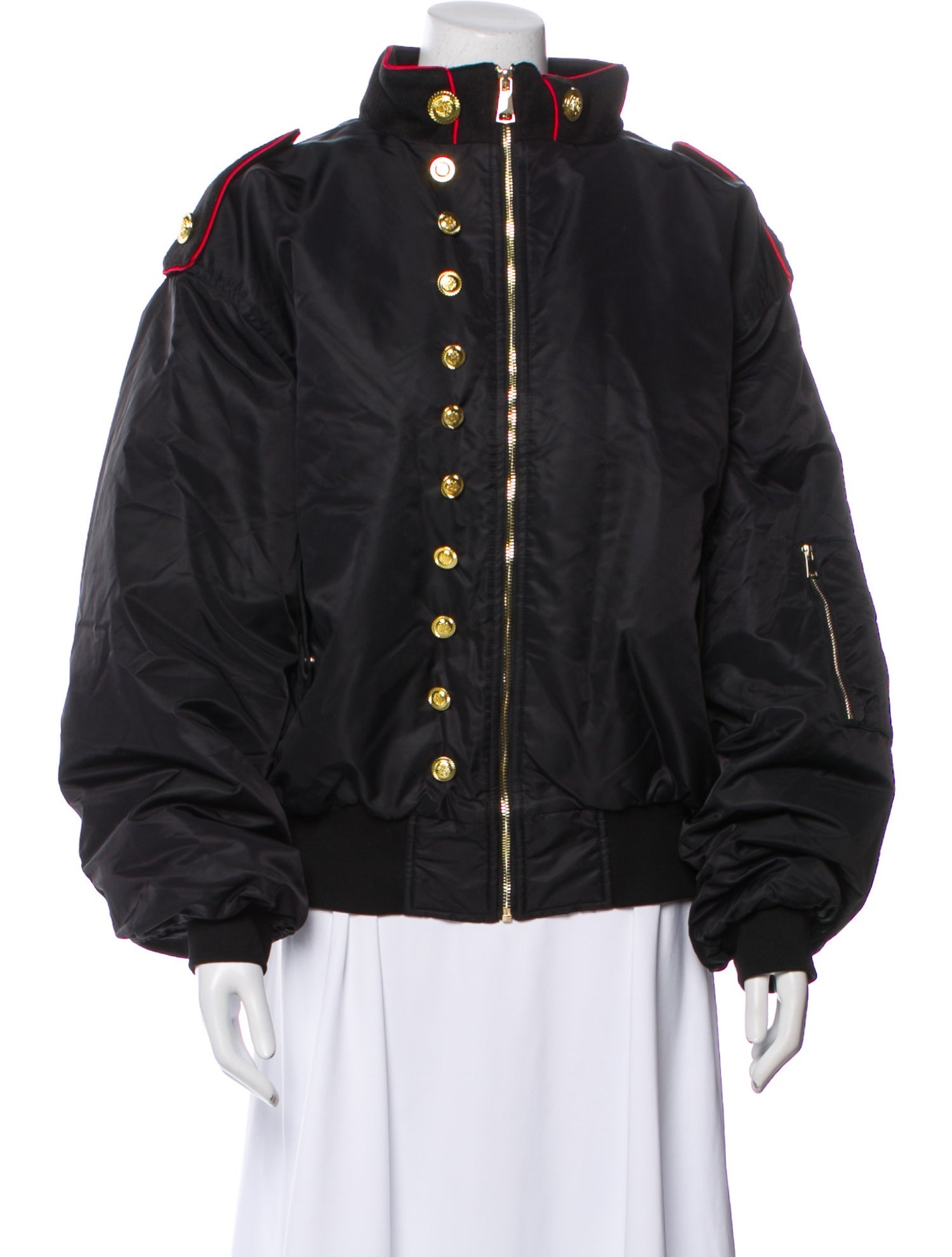 Praying Nylon Bomber Jacket w/ Tags