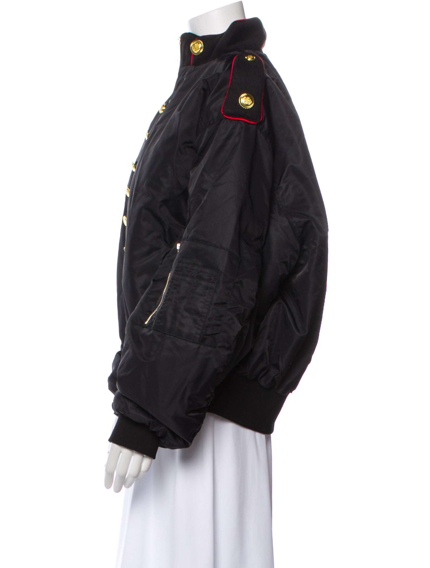 Praying Nylon Bomber Jacket w/ Tags