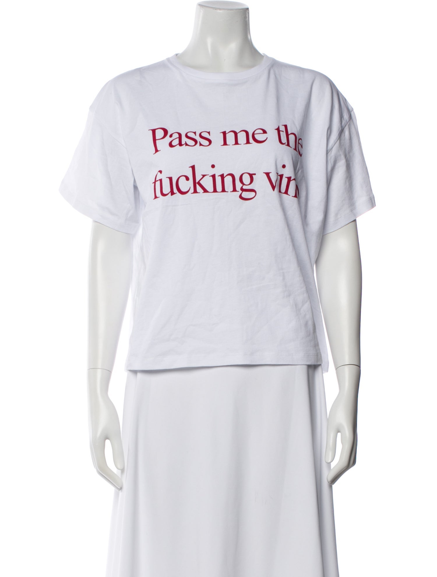 Praying Graphic Print Crew Neck T-Shirt