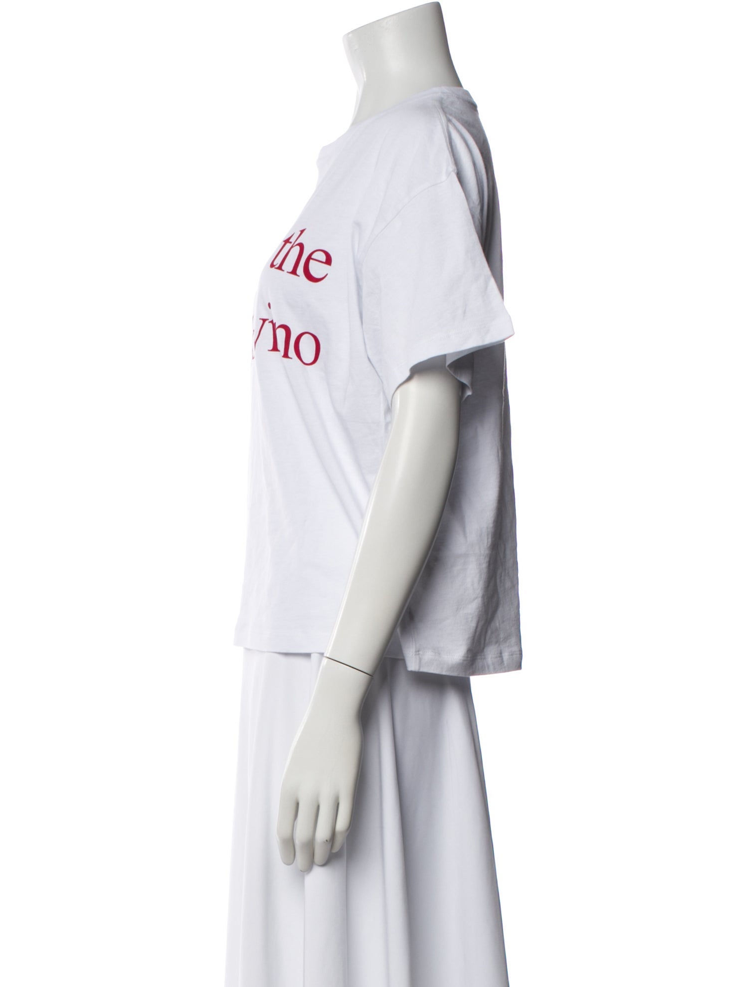 Praying Graphic Print Crew Neck T-Shirt