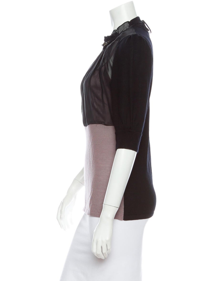 Philosophy di Alberta Ferretti Wool Top w/ Tags