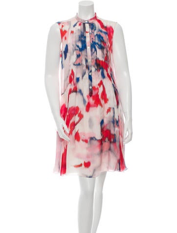 Philosophy di Alberta Ferretti Abstract Print Mini Dress