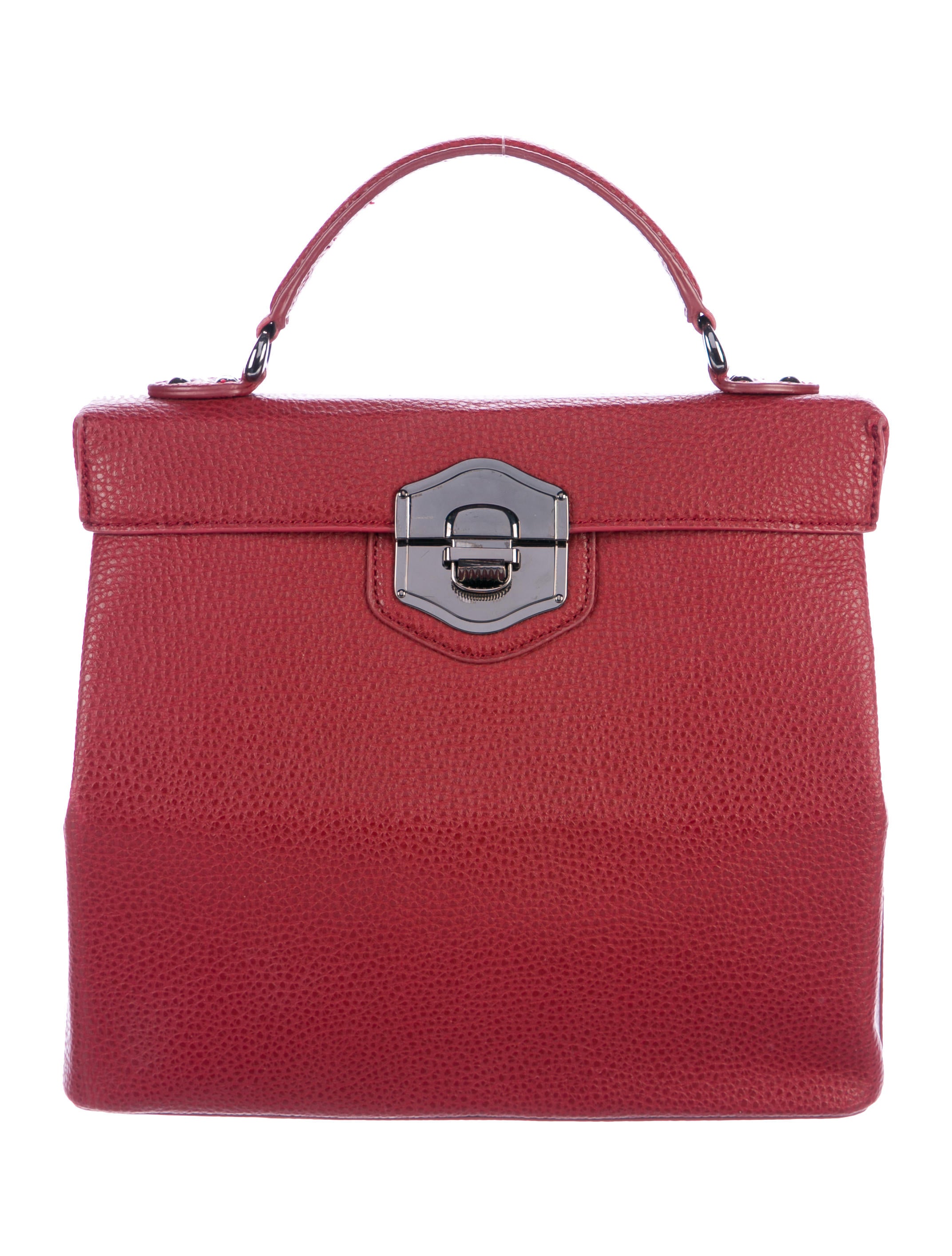 Philosophy Di Alberta Ferretti Leather Box Satchel Handbags Women Handbags Philosophy Di Alberta Ferretti Leather Box Satchel