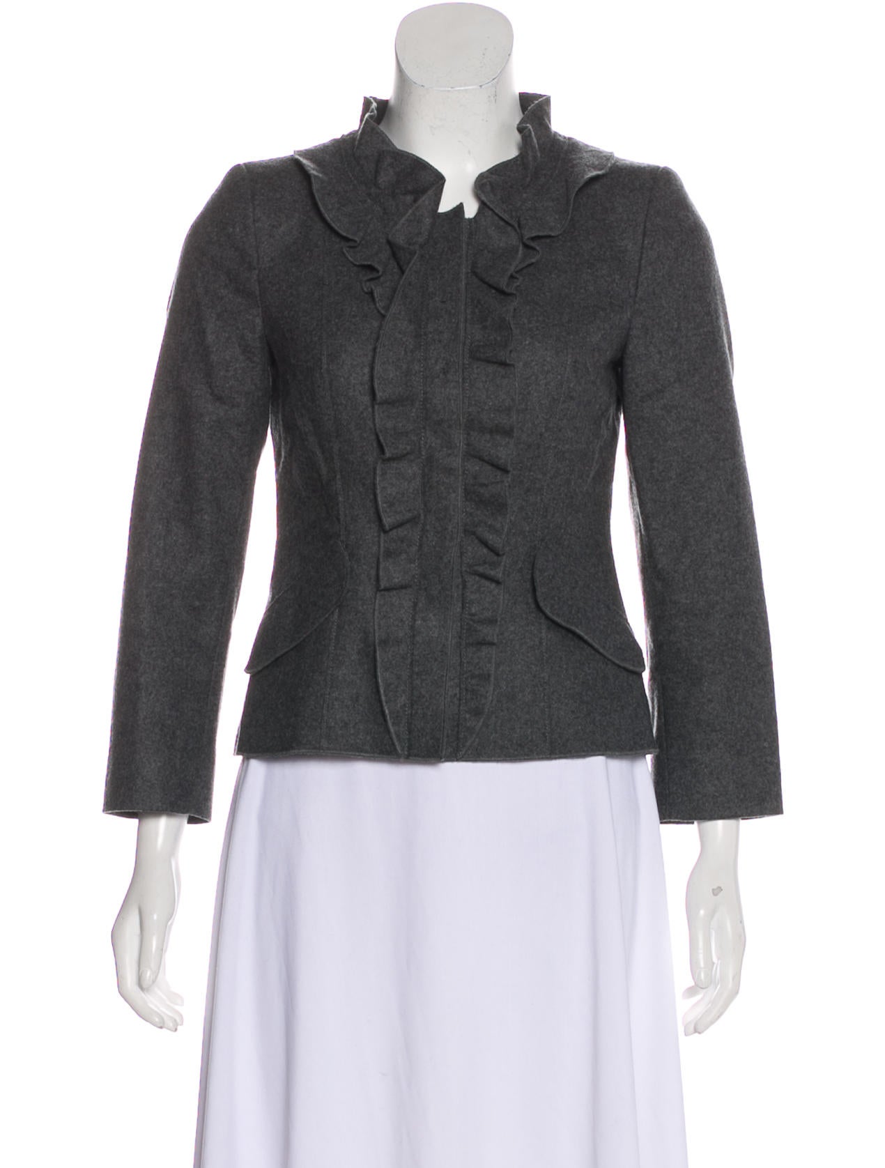 Philosophy di Alberta Ferretti Wool Cropped Jacket