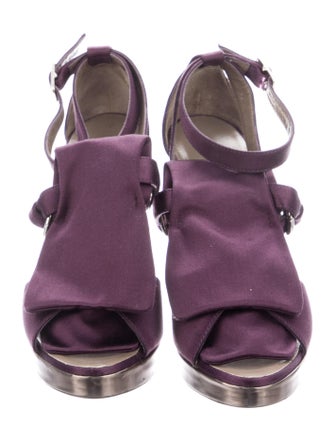 Philosophy di Alberta Ferretti Printed Wedge Sneakers