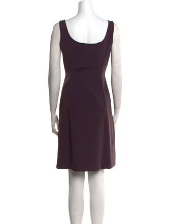Philosophy di Alberta Ferretti Square Neckline Mini Dress