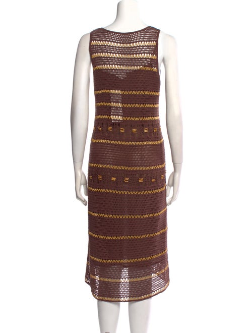 Philosophy di Alberta Ferretti Wool Long Dress