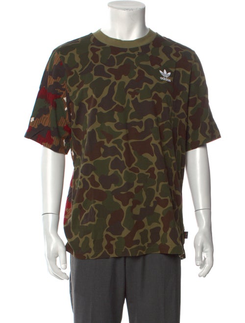 Pharrell Williams x Adidas HU Hiking Camouflage Camouflage Print T-Shirt