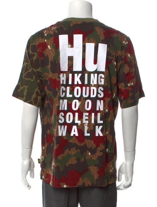Pharrell Williams x Adidas HU Hiking Camouflage Camouflage Print T-Shirt