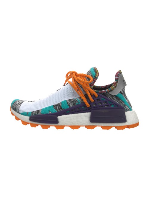Pharrell Williams x Adidas NMD Hu 'Solar Pack Orange' Sneakers
