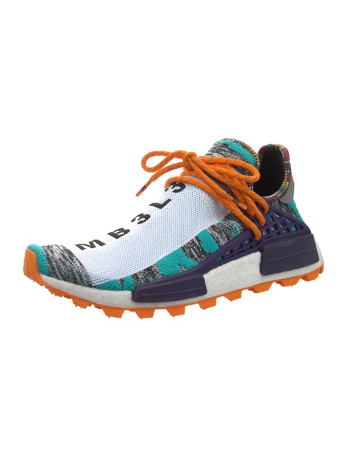 Pharrell Williams x Adidas NMD Hu 'Solar Pack Orange' Sneakers