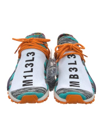 Pharrell Williams x Adidas NMD Hu 'Solar Pack Orange' Sneakers