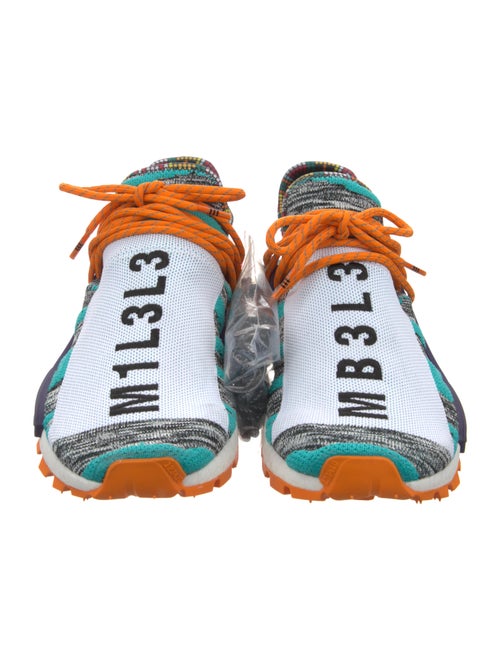 Pharrell Williams x Adidas NMD Hu 'Solar Pack Orange' Sneakers