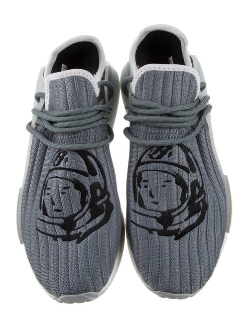 Pharrell Williams x Adidas Graphic Print Embroidered Accent Sneakers