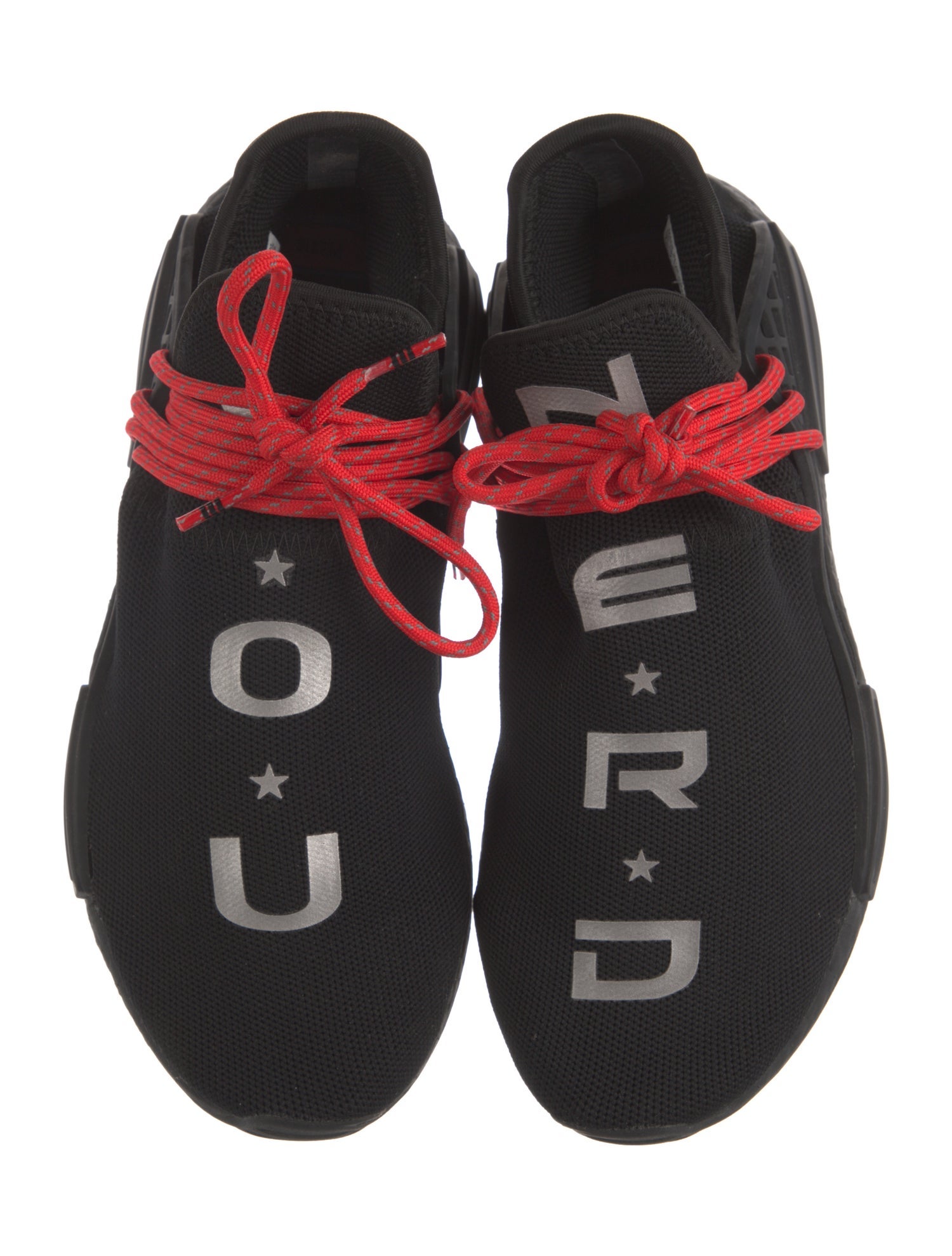 Pharrell Williams x Adidas N.E.R.D. NMD Sneakers - Black
