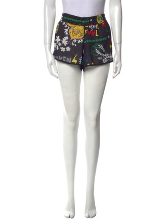 Pharrell Williams x Adidas Printed Mini Shorts