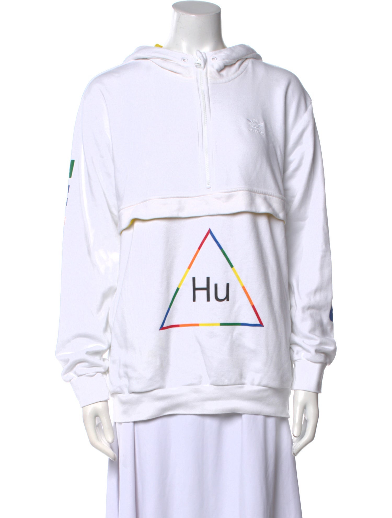 Pharrell Williams x Adidas Graphic Print Crew Neck Top