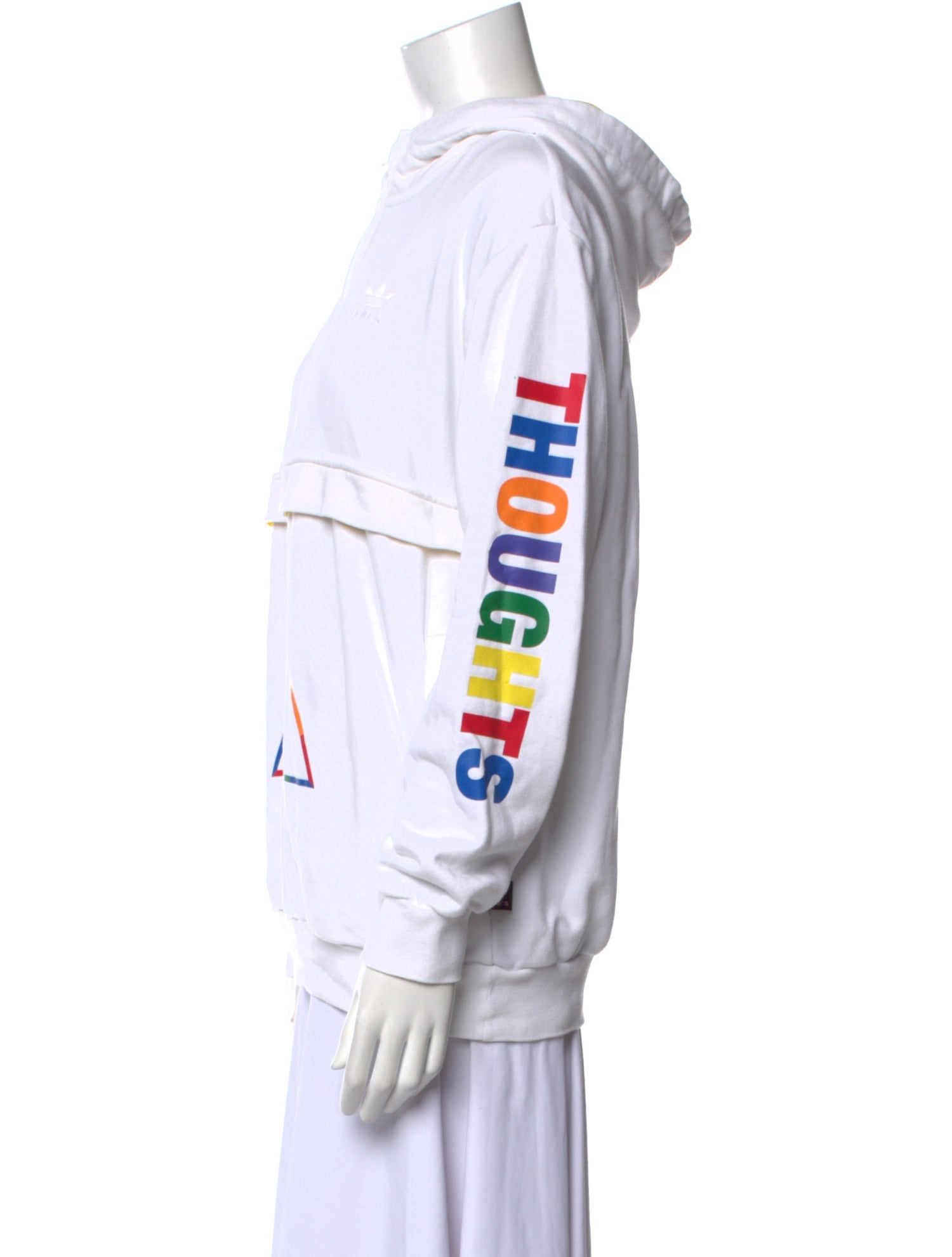 Pharrell Williams x Adidas Graphic Print Crew Neck Top