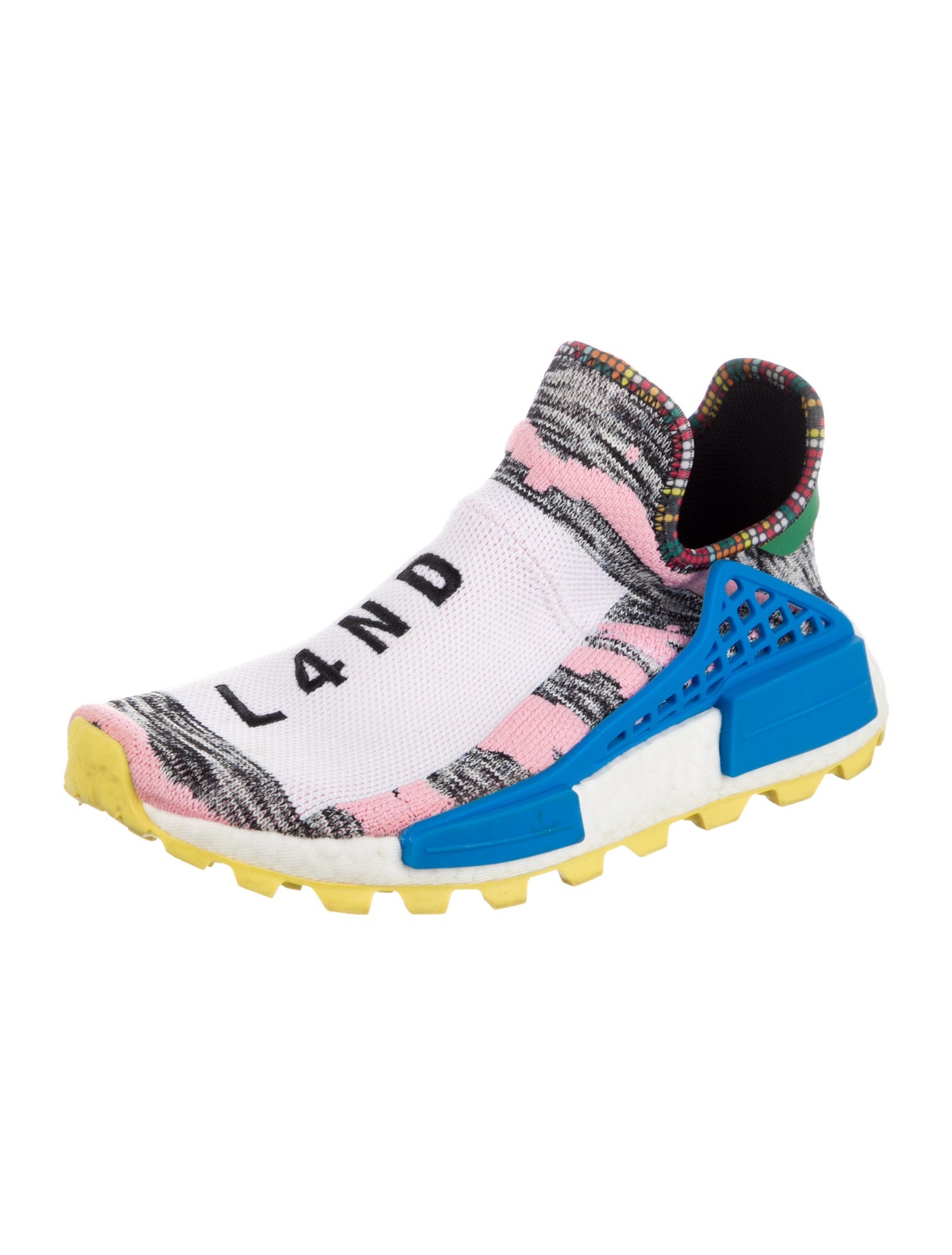 Pharrell Williams x Adidas Printed Sneakers