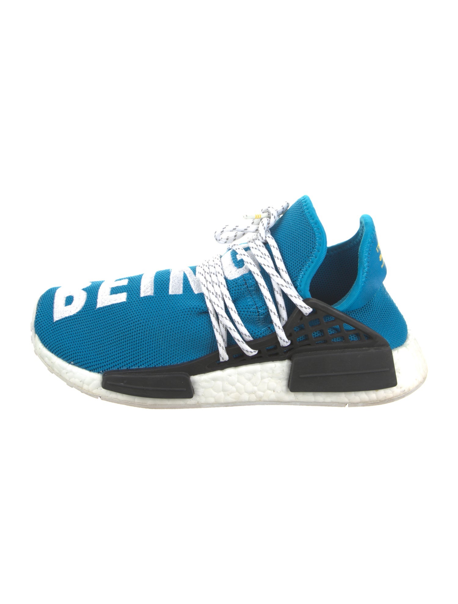 Pharrell Williams x Adidas Mesh Colorblock Pattern Athletic Sneakers