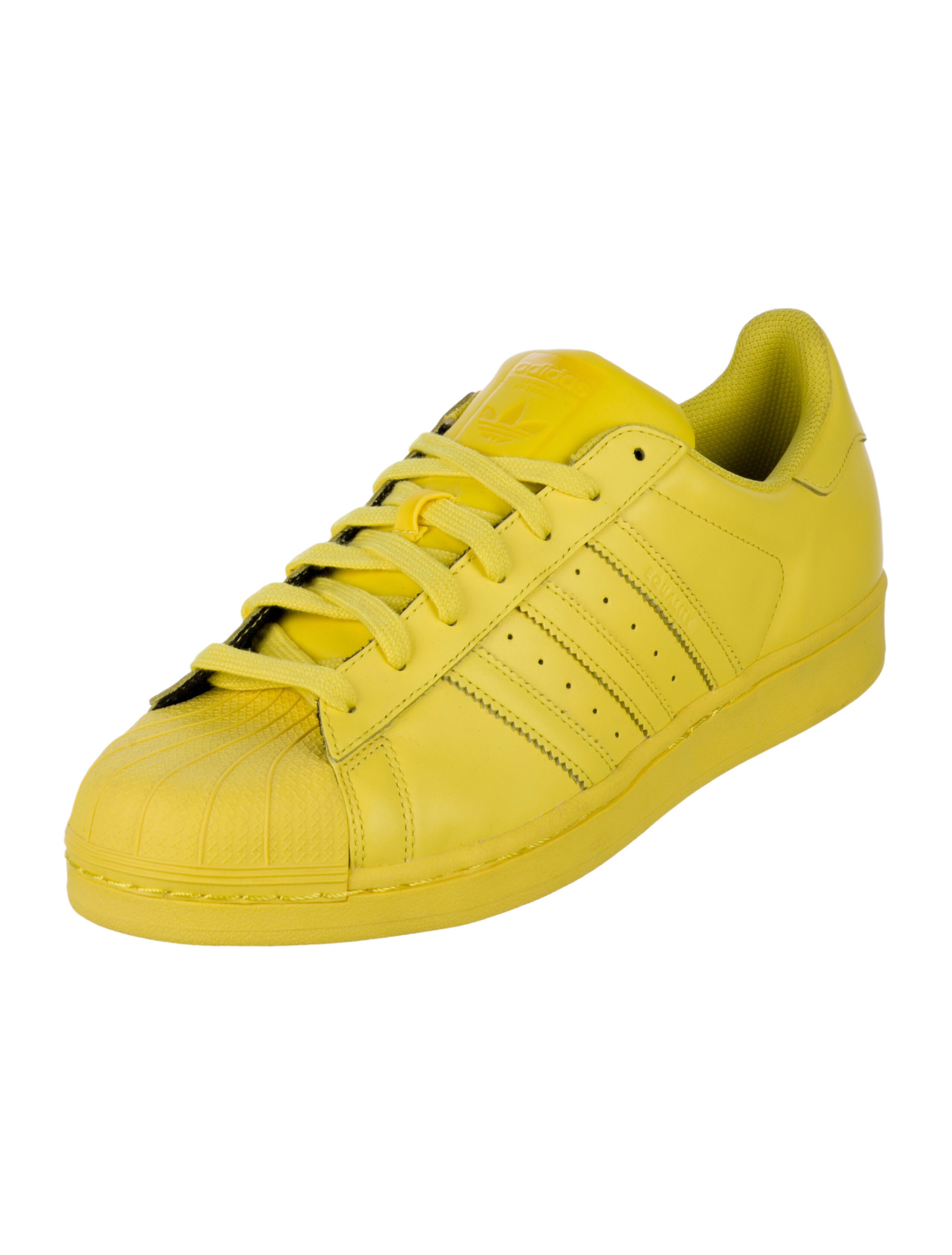 Pharrell Williams x Adidas Leather Sneakers