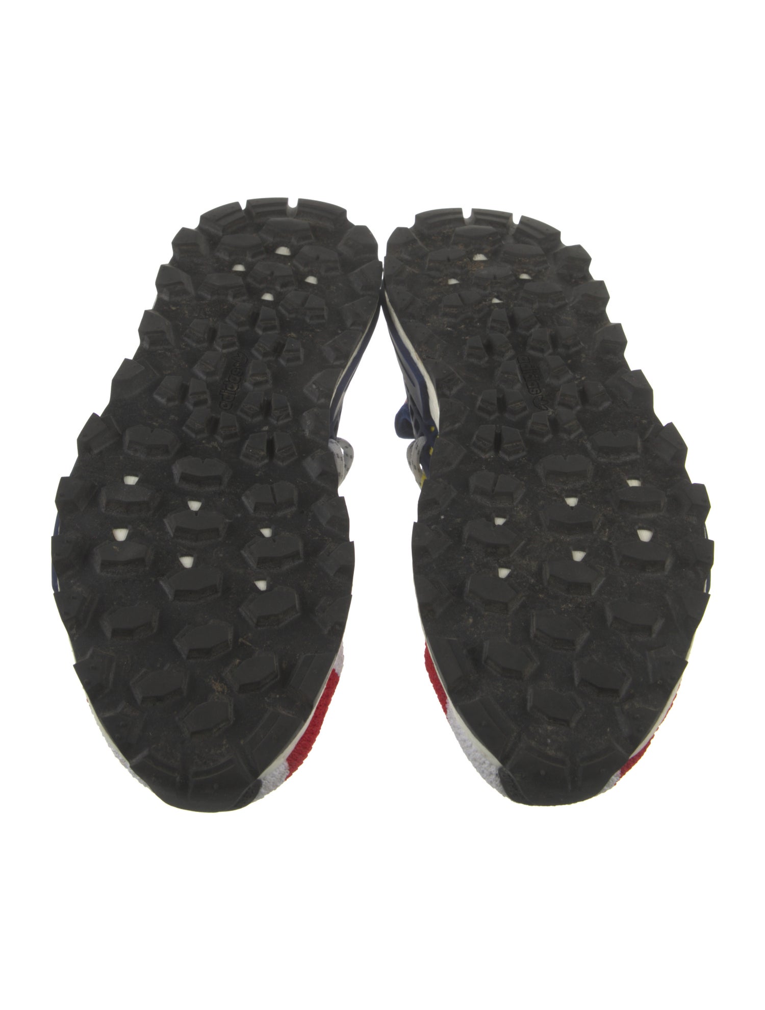 Pharrell Williams x Adidas Colorblock Pattern Sneakers