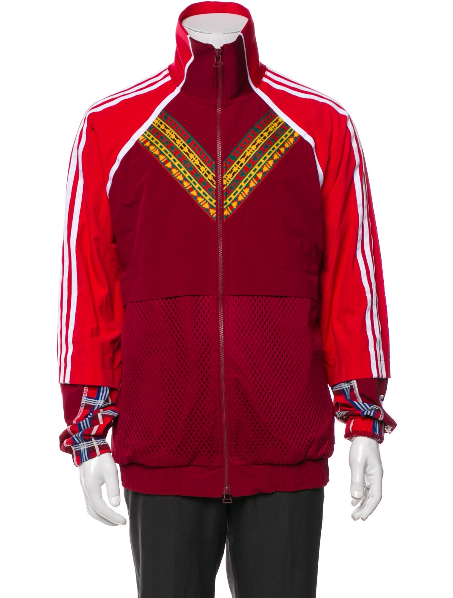 Pharrell Williams x Adidas Graphic Print Windbreaker