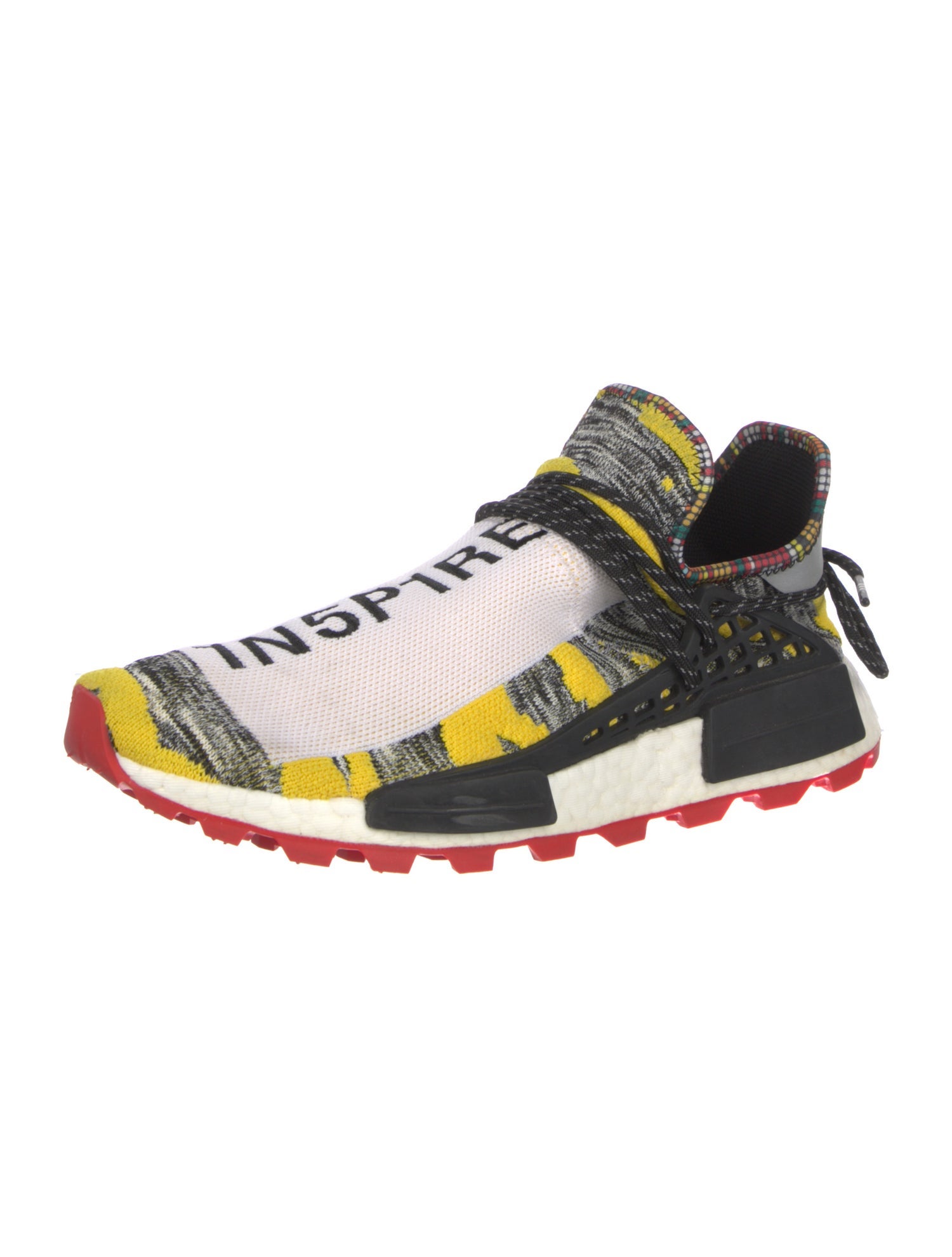 Pharrell Williams x Adidas Printed Sneakers