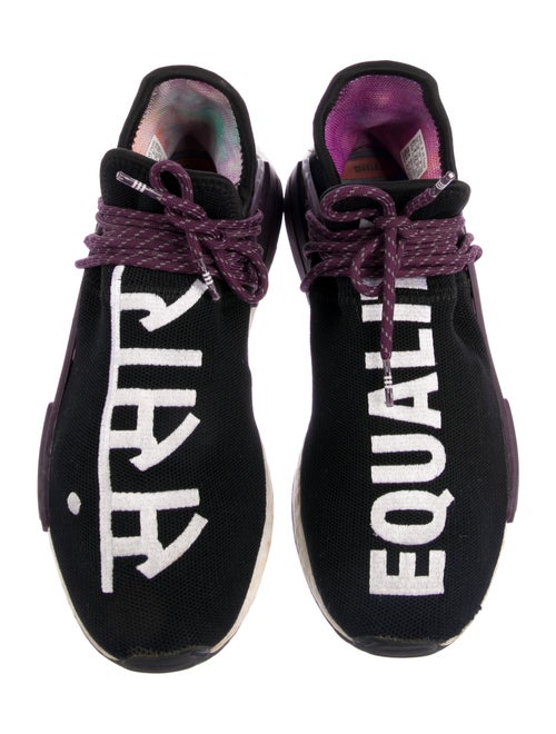 Pharrell Williams x Adidas Embroidered Accent Athletic Sneakers