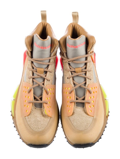 Pharrell Williams x Adidas Suede Printed Sneakers