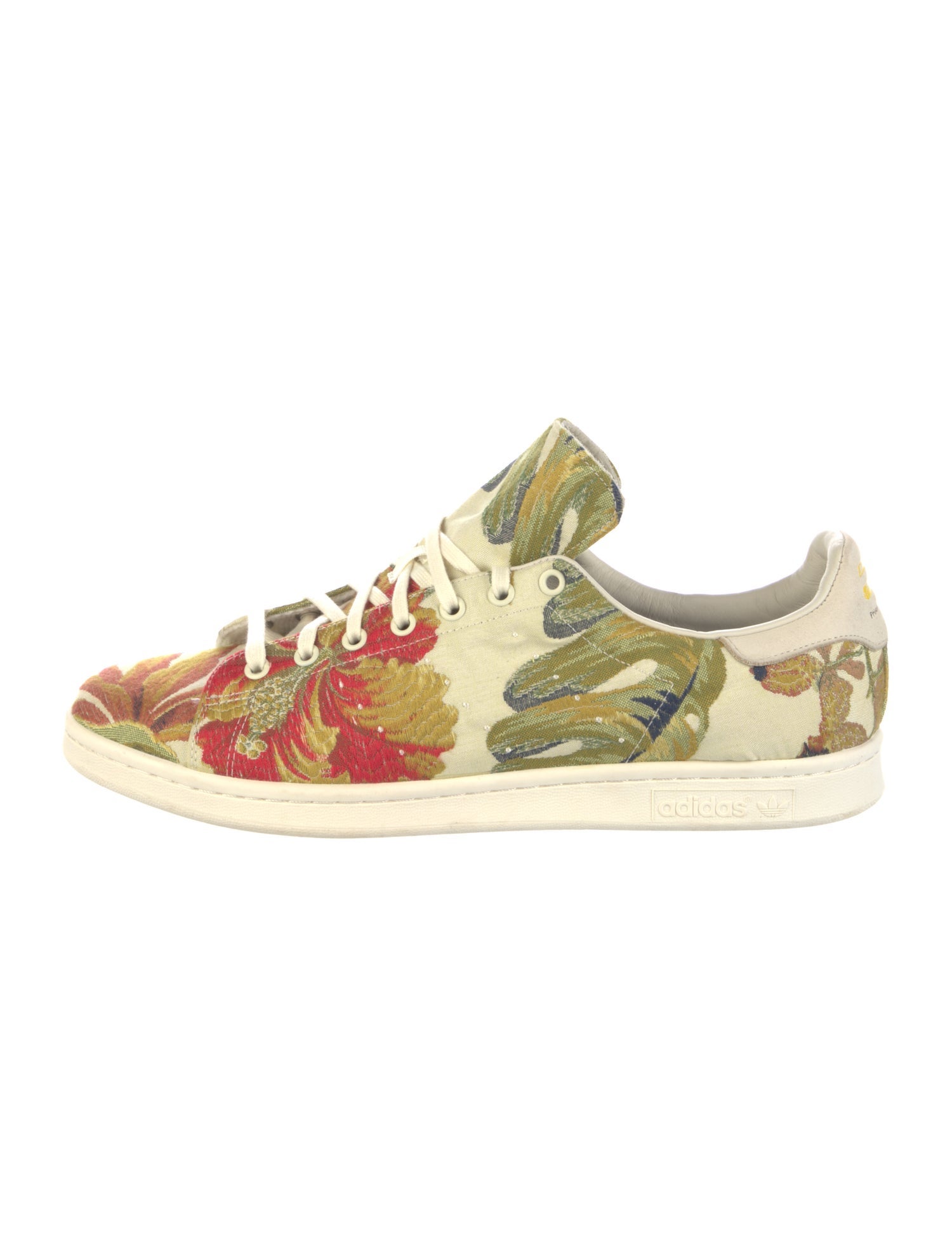 Pharrell Williams x Adidas Canvas Printed Sneakers