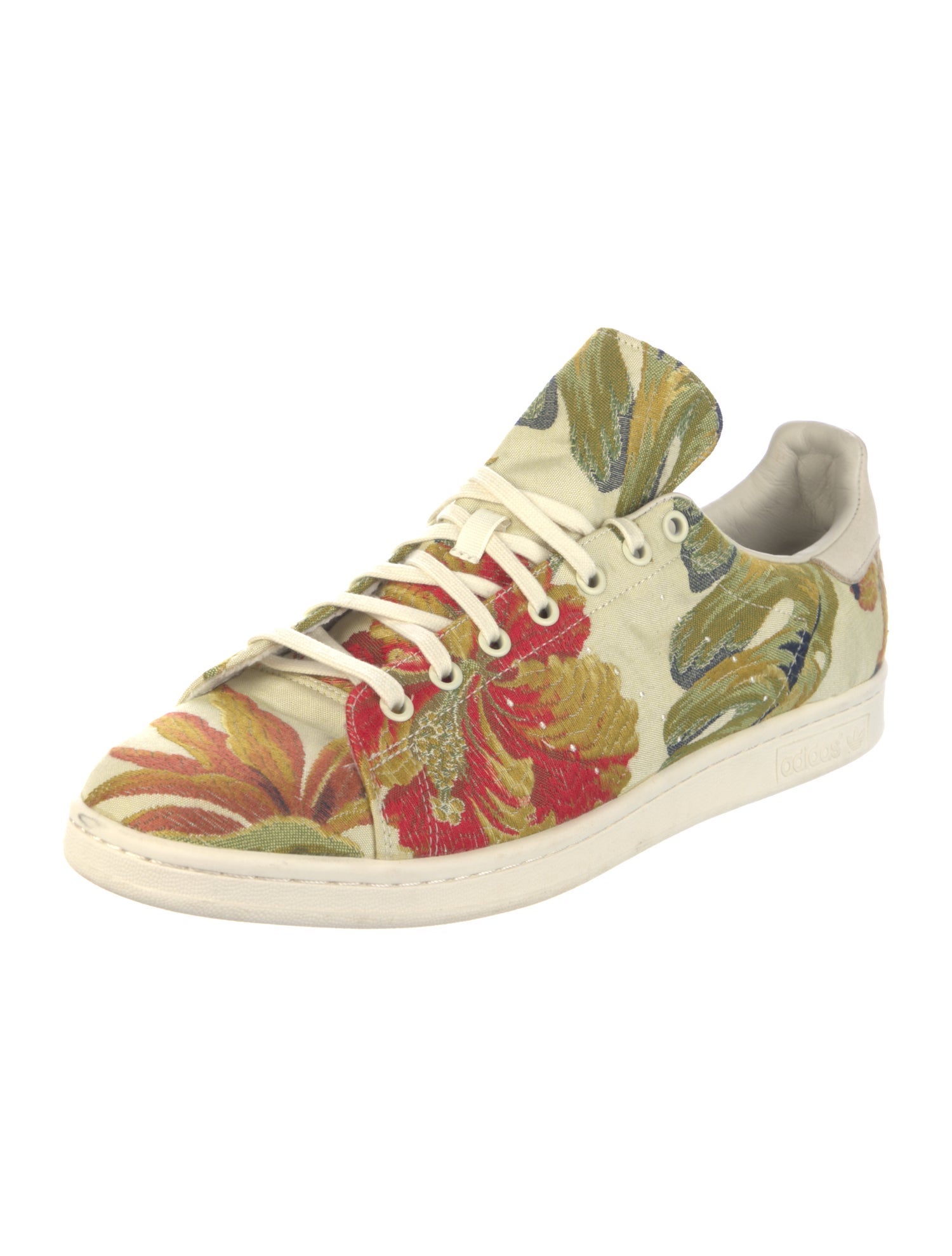 Pharrell Williams x Adidas Canvas Printed Sneakers
