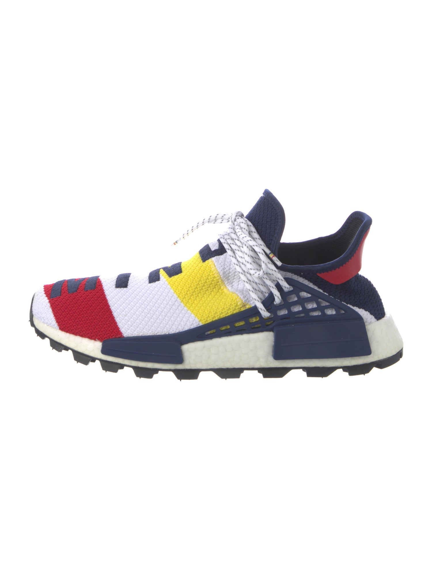 Pharrell Williams x Adidas Printed Athletic Sneakers