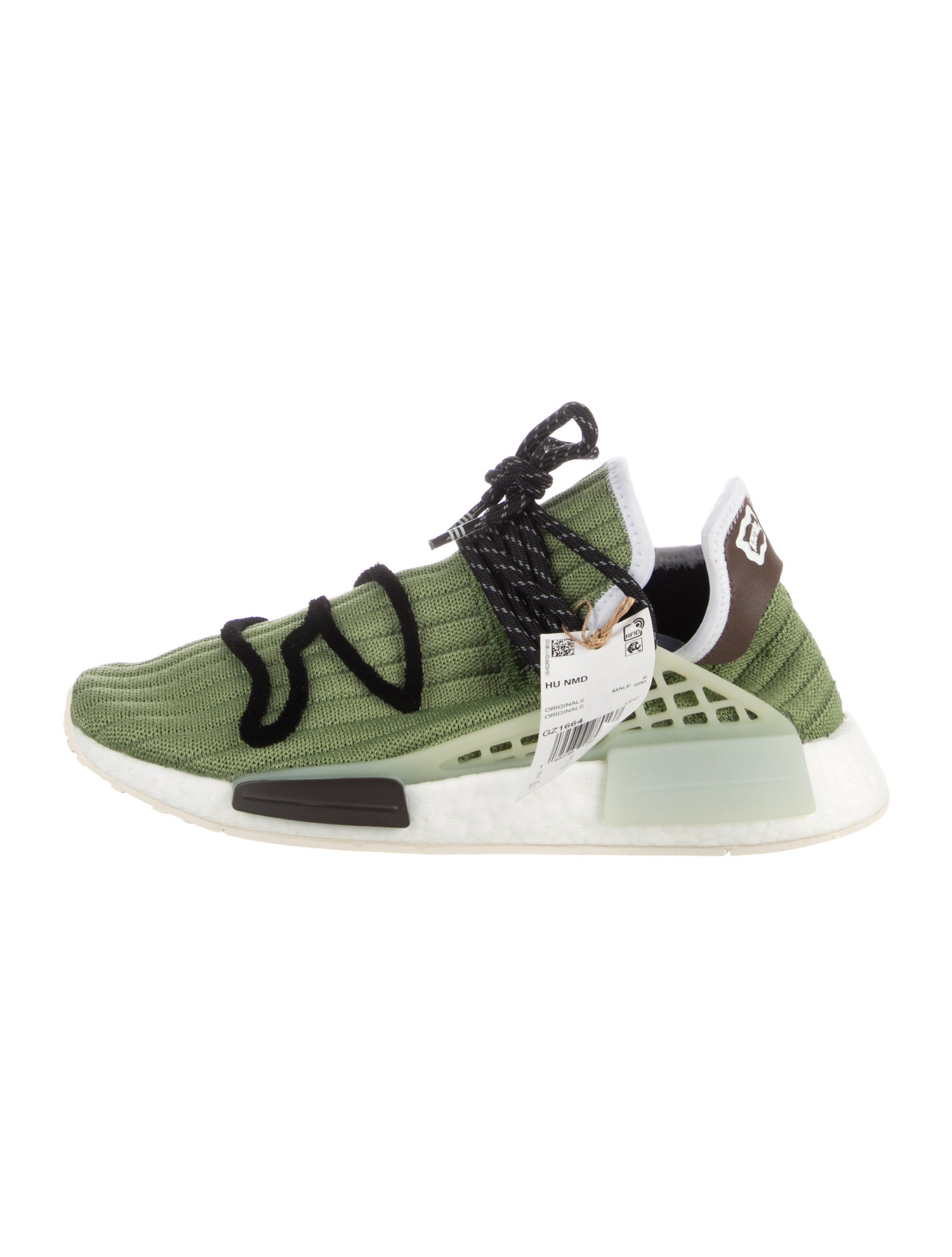 Pharrell Williams x Adidas Embroidered Accent Athletic Sneakers w/ Tags