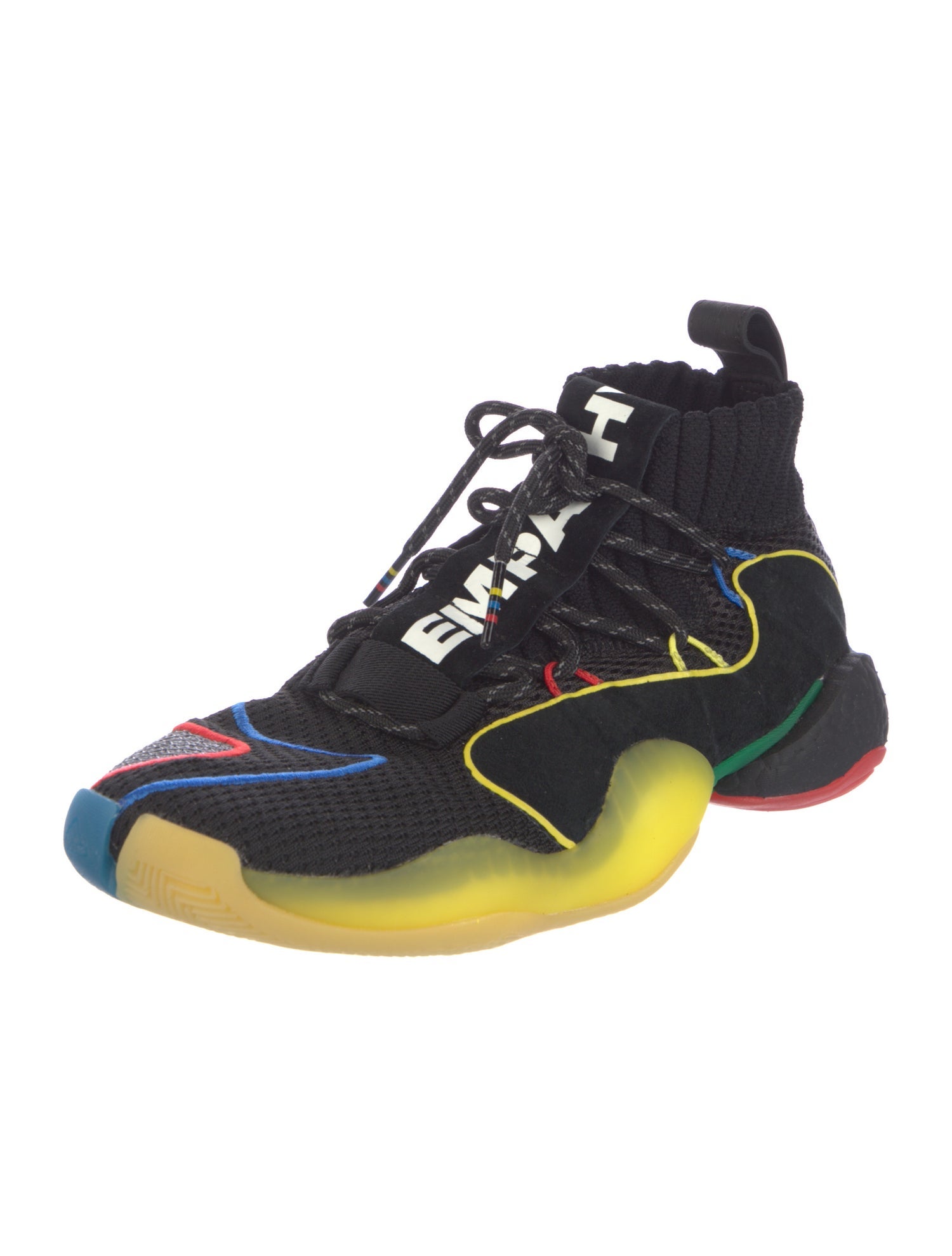 Pharrell Williams x Adidas Mesh Printed Sock Sneakers w/ Tags