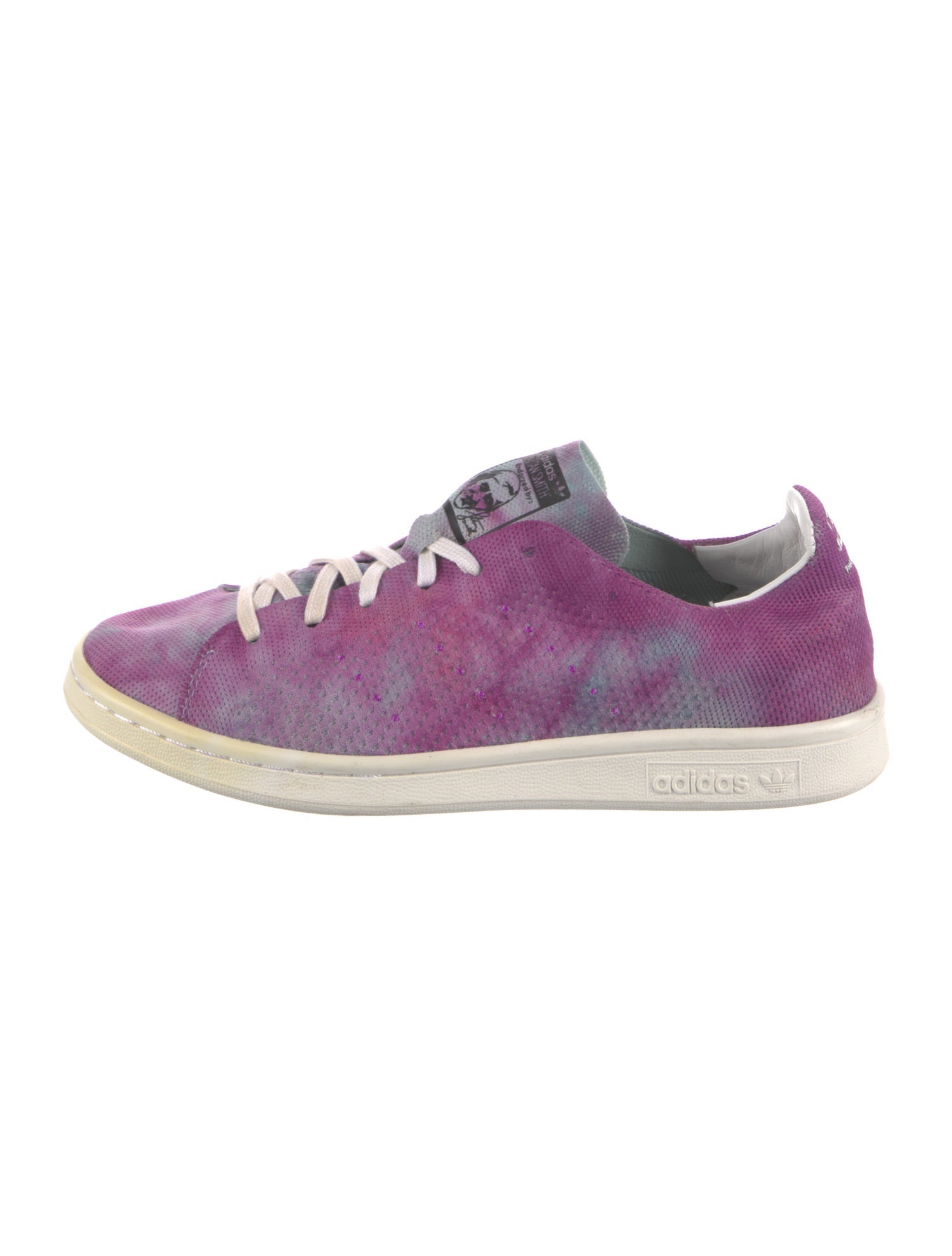 Pharrell Williams x Adidas Canvas Tie-Dye Print Sneakers