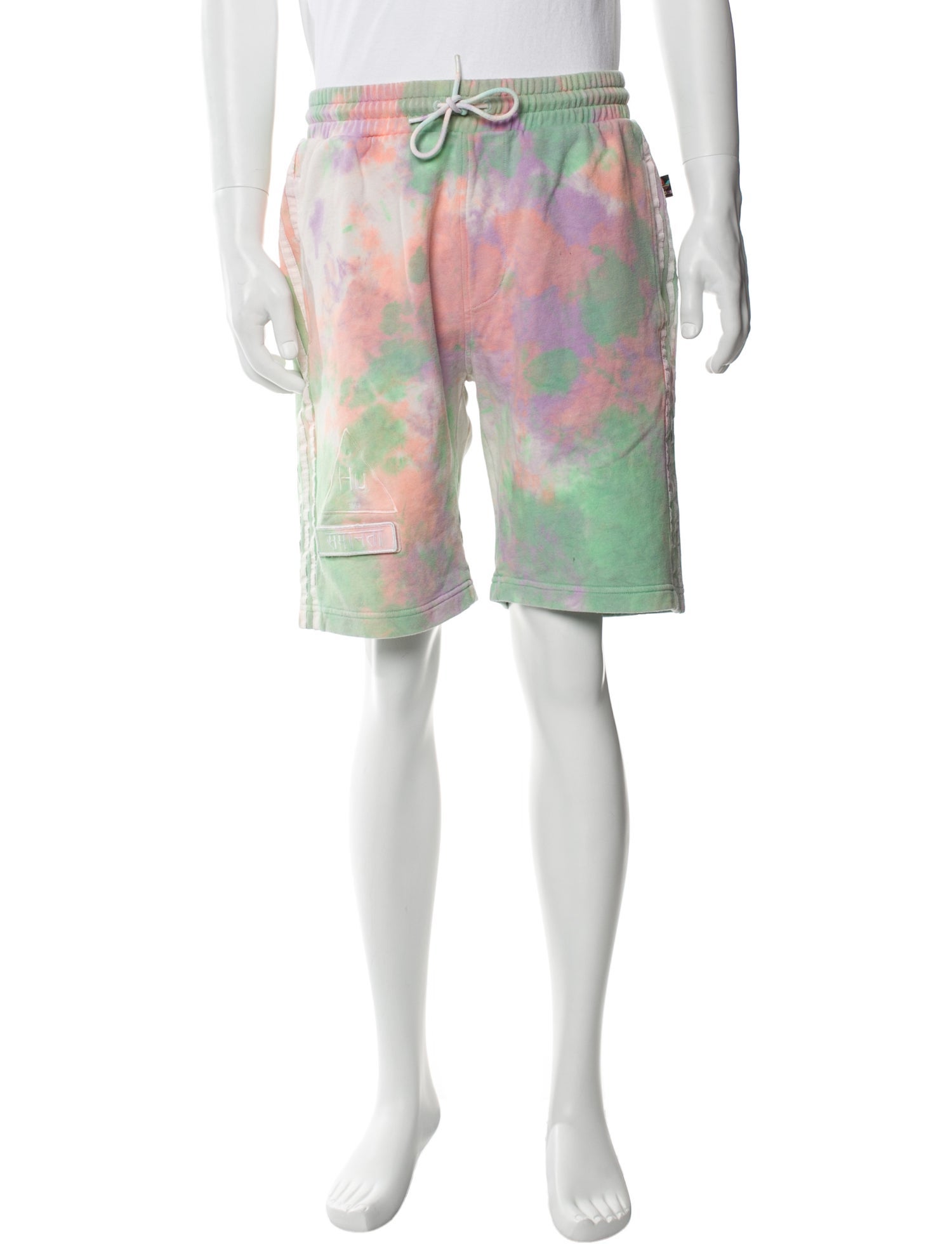 Pharrell Williams x Adidas Tie-Dye Print Jogger Shorts w/ Tags