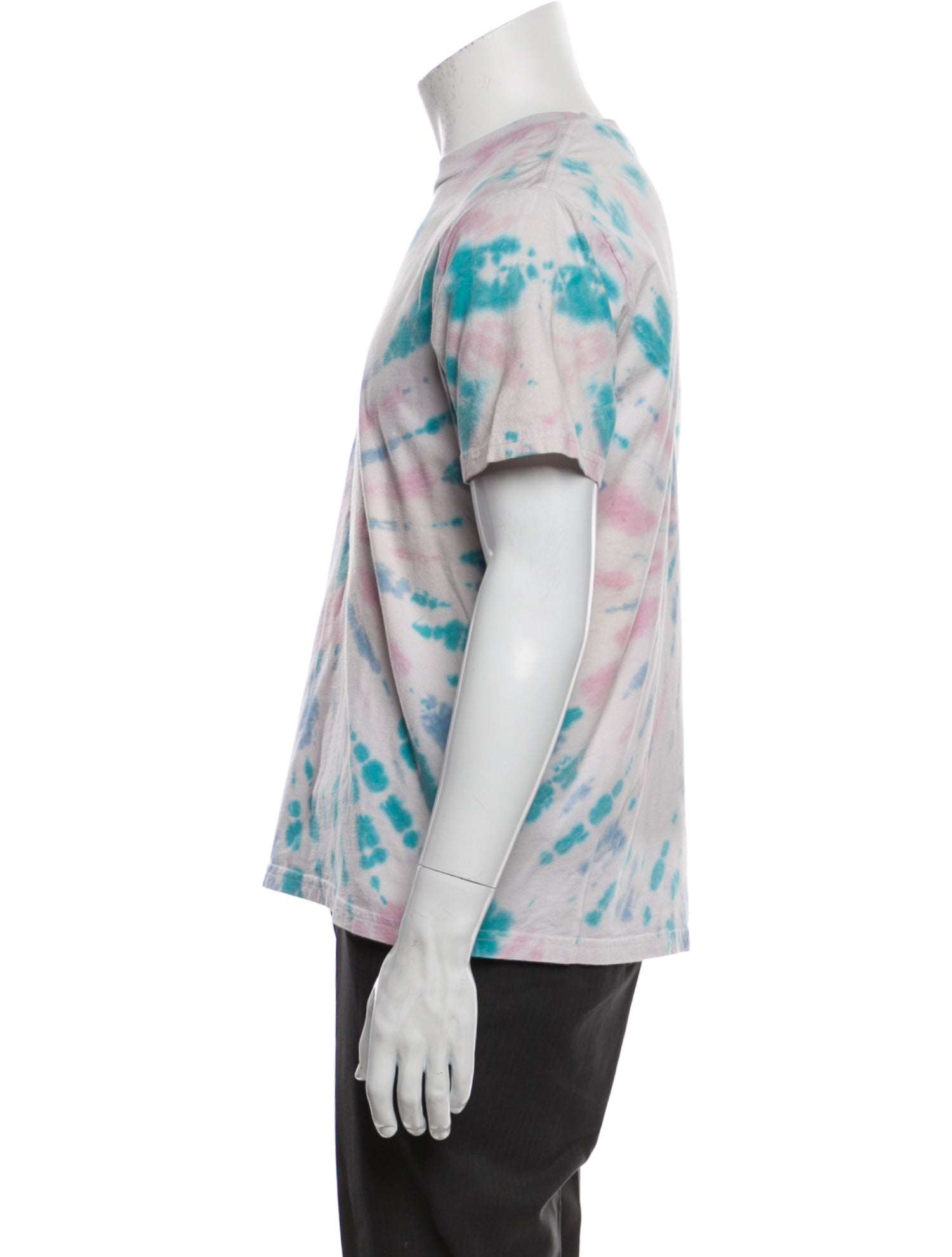 Phanes Tie-Dye Print Crew Neck T-Shirt