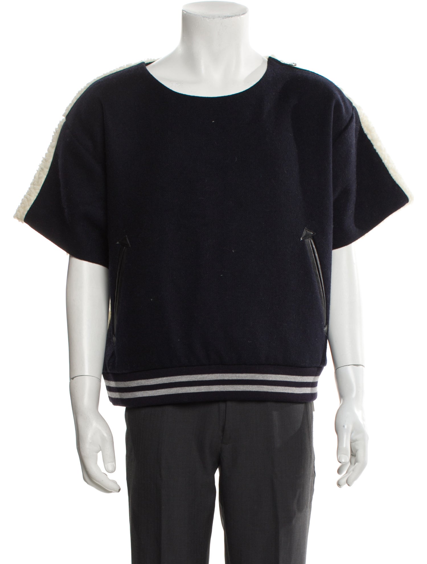 Phenomenon Wool Striped T-Shirt