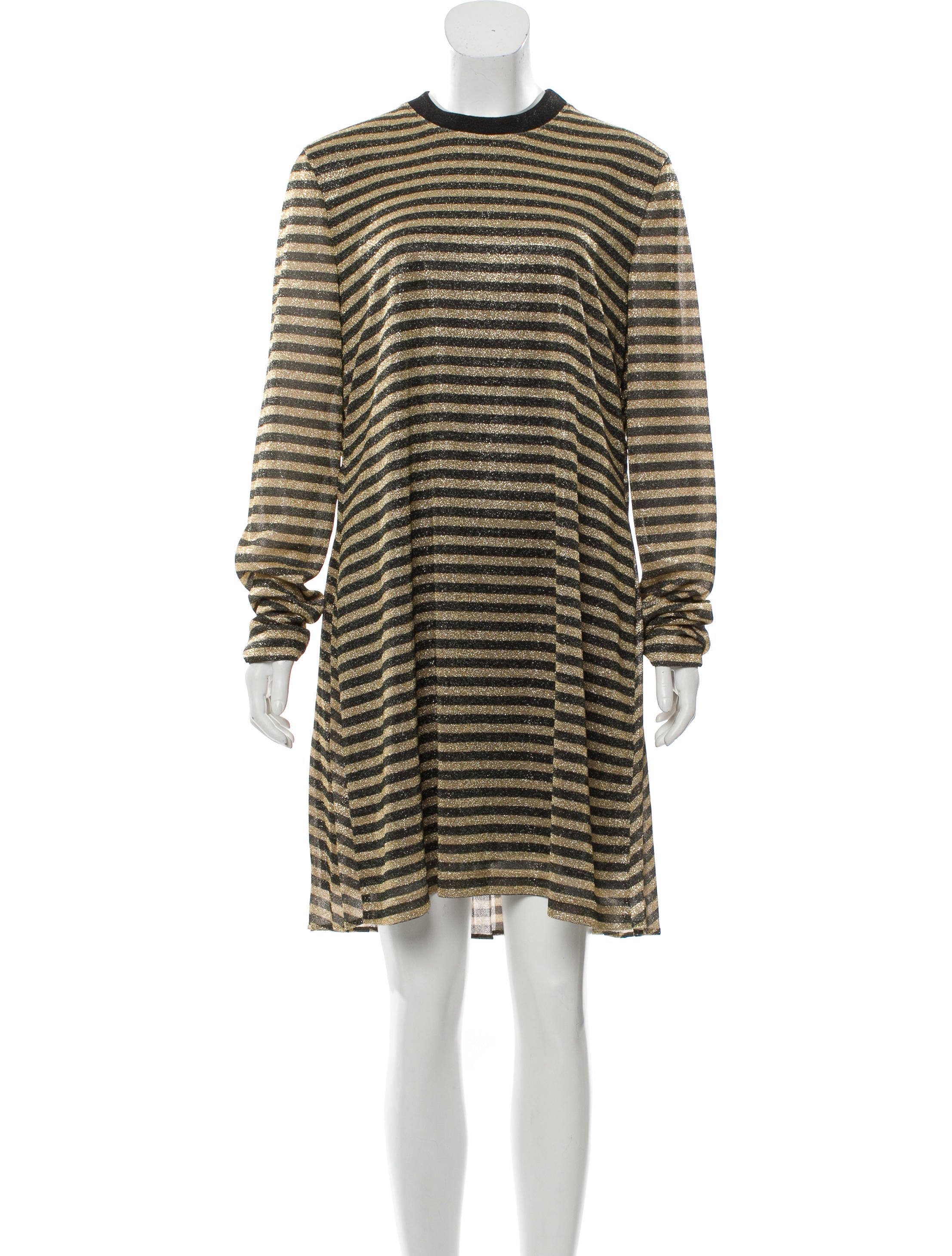 Philosophy di Lorenzo Serafini Metallic Mini Dress