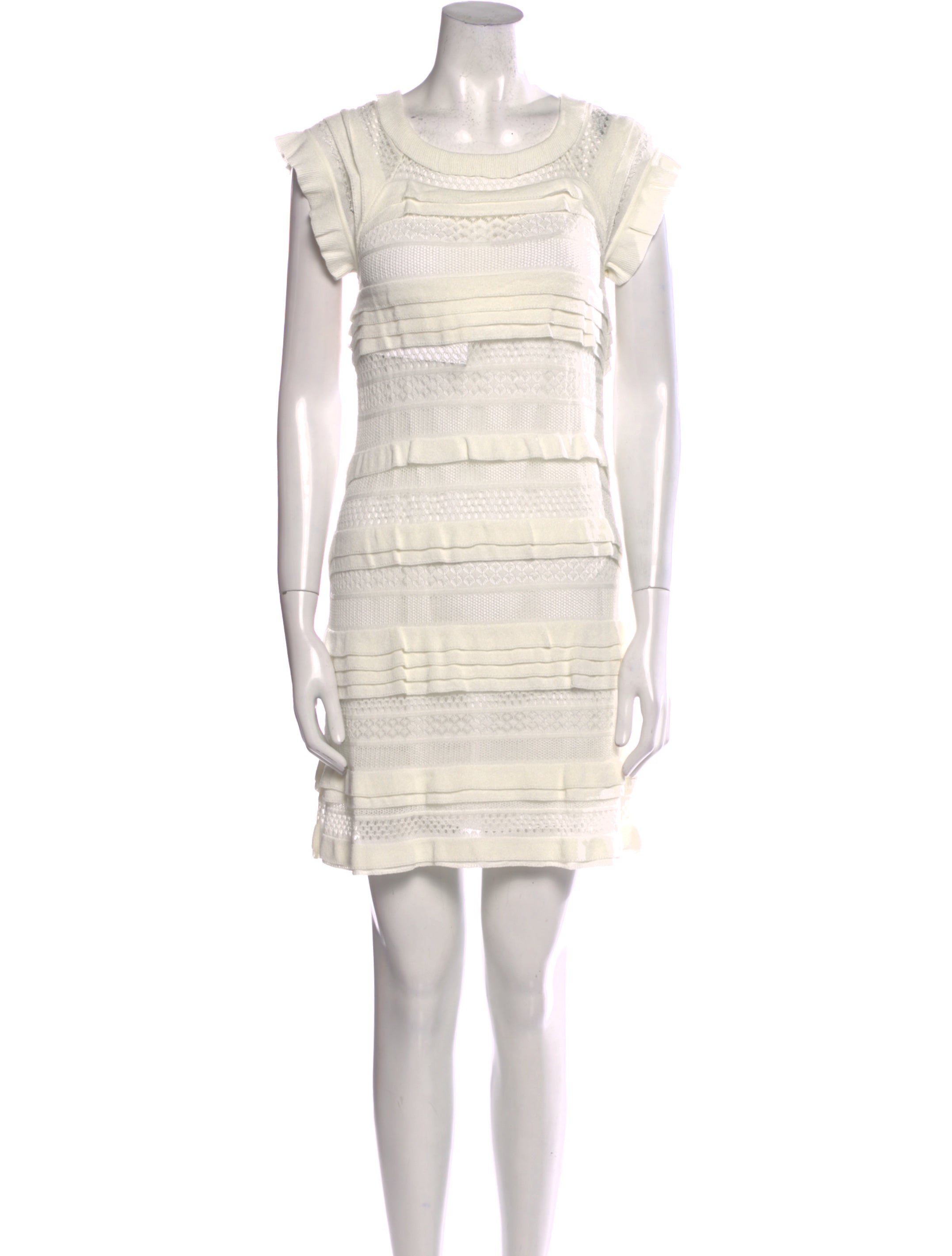 Philosophy di Lorenzo Serafini Striped Mini Dress
