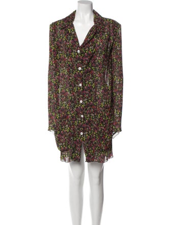 Philosophy di Lorenzo Serafini Printed Knee-Length Dress