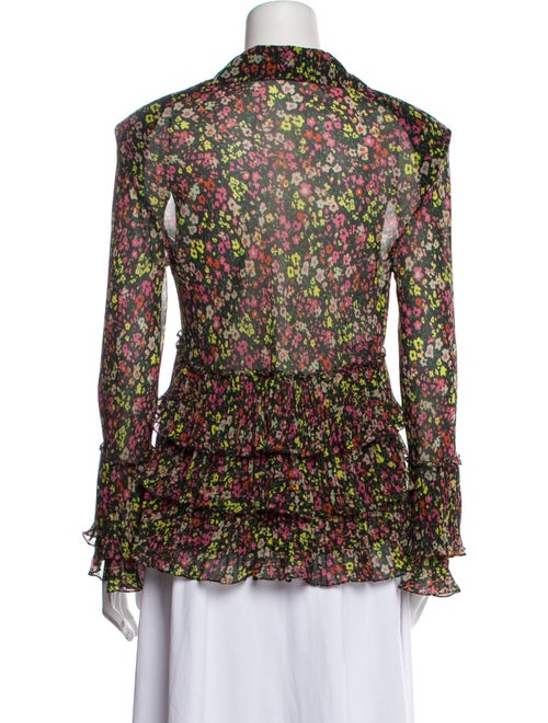 Philosophy di Lorenzo Serafini Floral Print V-Neck Blouse
