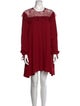 Philosophy di Lorenzo Serafini Scoop Neck Mini Dress