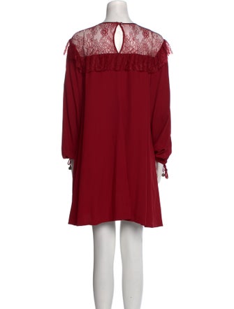 Philosophy di Lorenzo Serafini Scoop Neck Mini Dress