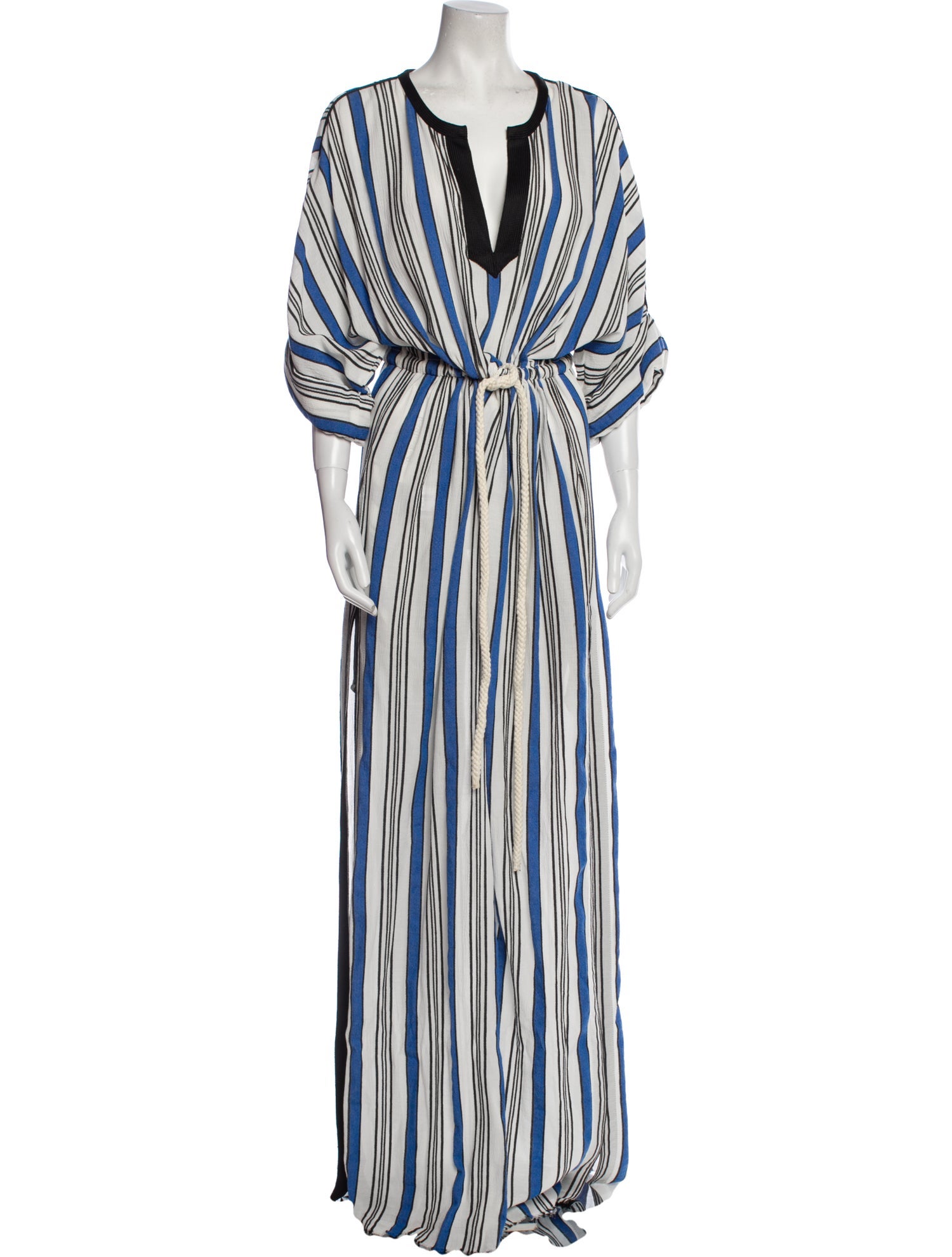 Philosophy di Lorenzo Serafini Striped Long Dress w/ Tags